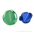 Auto's dielen Aluminium-milingaccessoires 5 Axis Machining